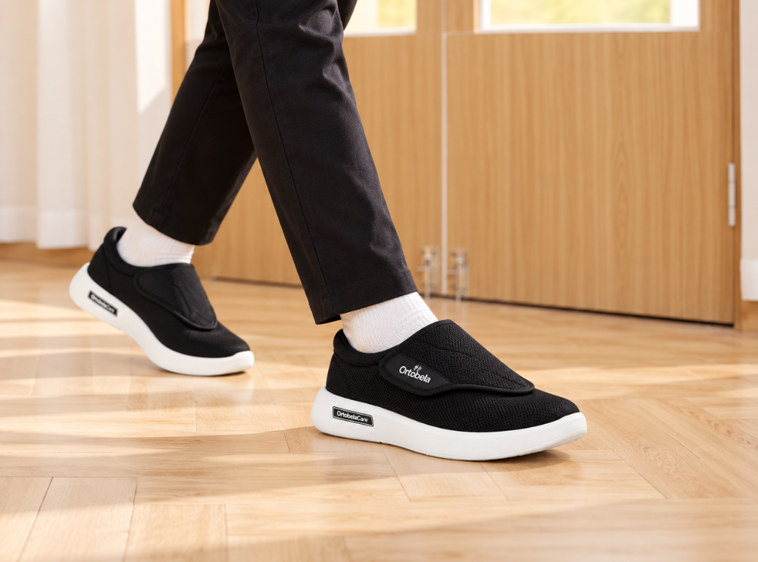 tenis ortobela care diabeticos idosos linfedema largo alto inchado velcro